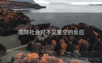 国际社会对不见星空的反应